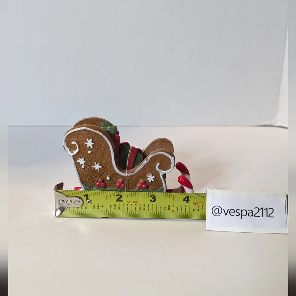 Target Bullseye Playground Gingerbread Sleigh Mini Christmas Village Set
